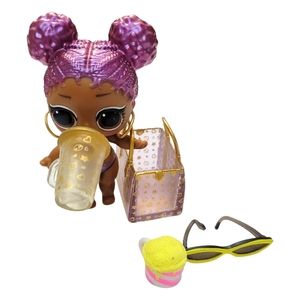 LOL Surprise Lot Winter Disco Doll Snow Jamz 2018 Handbag Water Bottle Sunglass